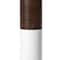 Uniquewise Modern Tall Decorative White and Brown Ripped Cylinder Floor Vase, 25 Inch QI004190.S - alternate 2